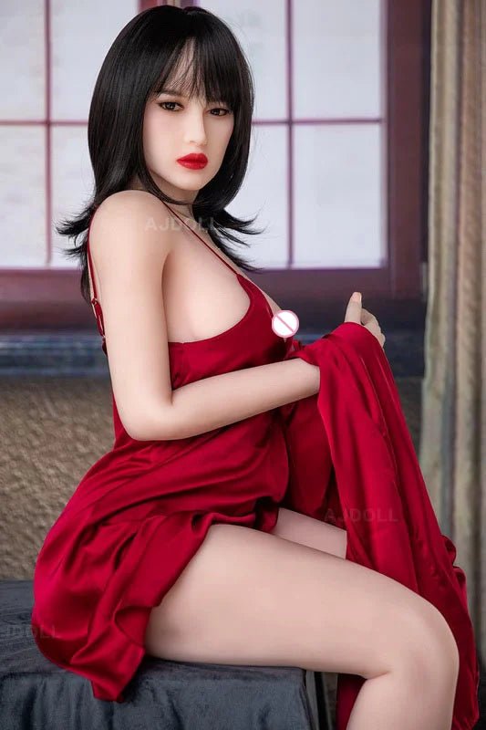 Japońska lalka seksualna dużej wielkości z dużymi piersiami i pośladkami dla mężczyzn: masturbator z realistyczną waginą, analną, oralną - DollEuphoria